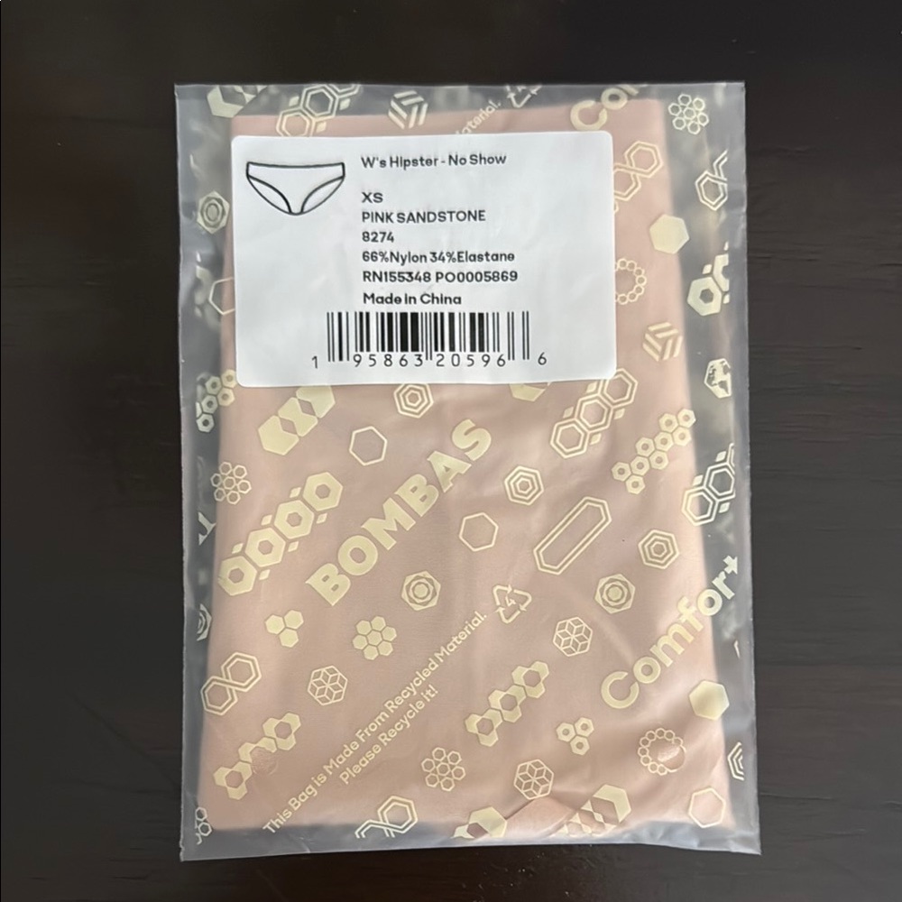 Bombas Pink Sandstone Hipster XS (New in Package)